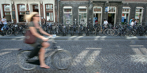 Vélos à Maastricht