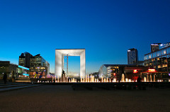 L'heure bleue à la Défense