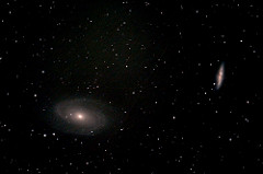Galaxies dans la Grande Ourse (M81, M82)
