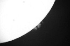 Eruption solaire