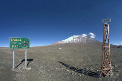 Frontière entre Chili et Bolivie
